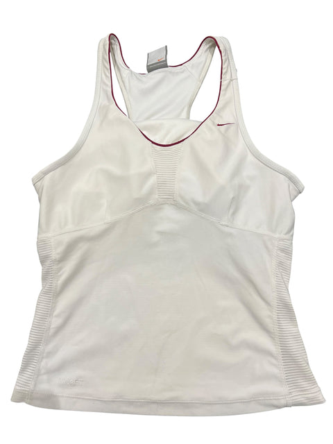 Nike White Sportswear Tank Top