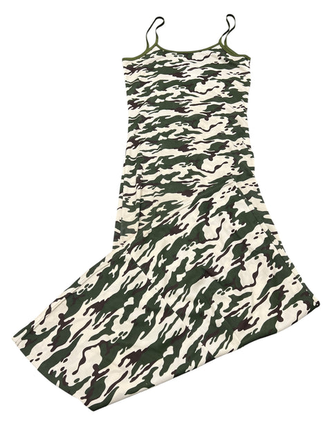 YS Camo Long Tight Dress
