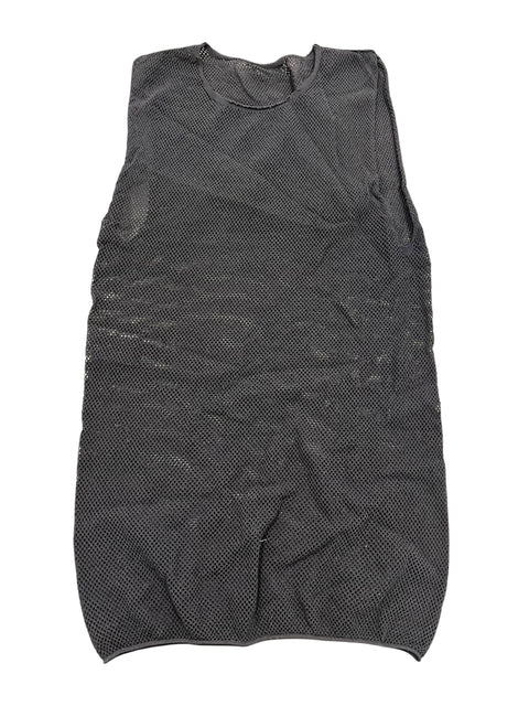 United Colors Of Benetton Black Fishnet Tank Top