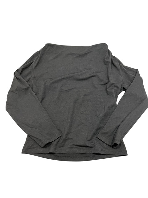 Paola Neri Black Col Bateau Long Sleeve