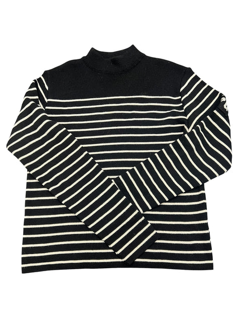 JPG Black Marinière Pullover