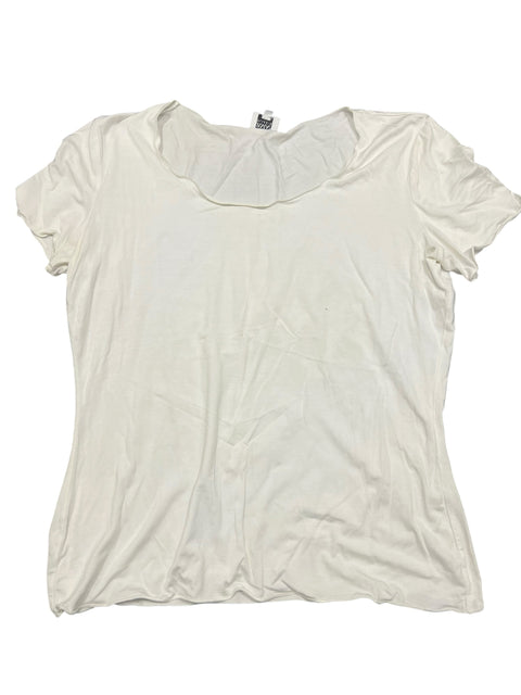 Armani White Simple T-Shirt