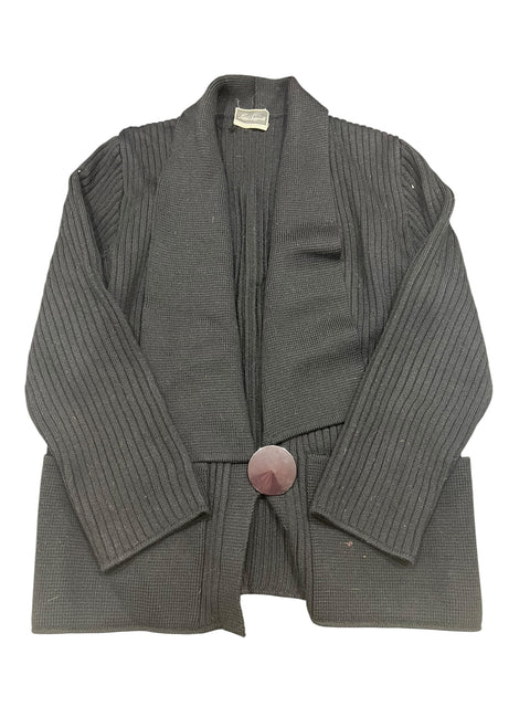 Luisa Spagnoli Black Knit Cardigan