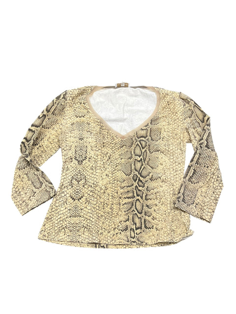 Roberto Cavalli Snake Skin Long Sleeve