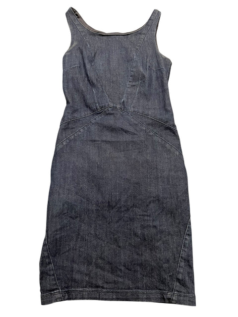 Armani Jeans Navy Blue Denim Dress