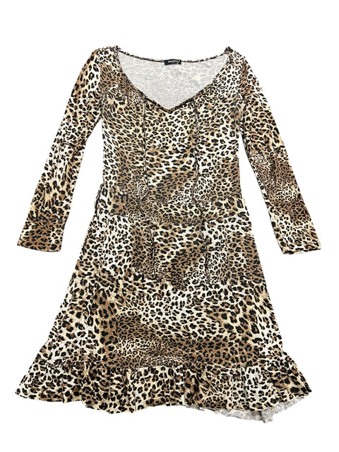 Bernadi Leopard Print Dress