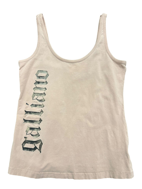 John Galliano Pale Pink Tank Top