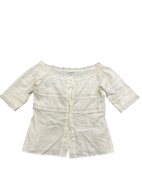 Saint Laurent Rive Gauche White Shirt