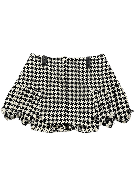 Motivi Houndstooth Mini Skirt