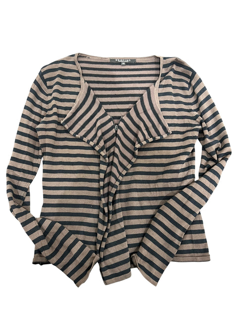 Briefing Brown/Black Stripes Long Sleeve