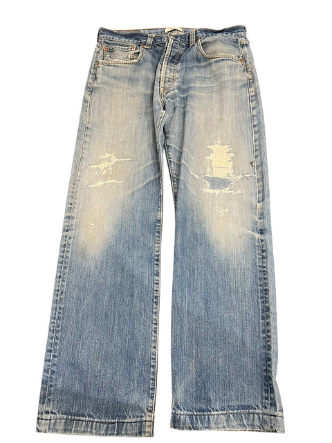 Levi's Light Blue 501 Denim 34/34 Pant