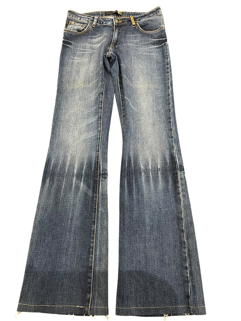 Just Cavalli Dark Blue Gradient Denim Pant