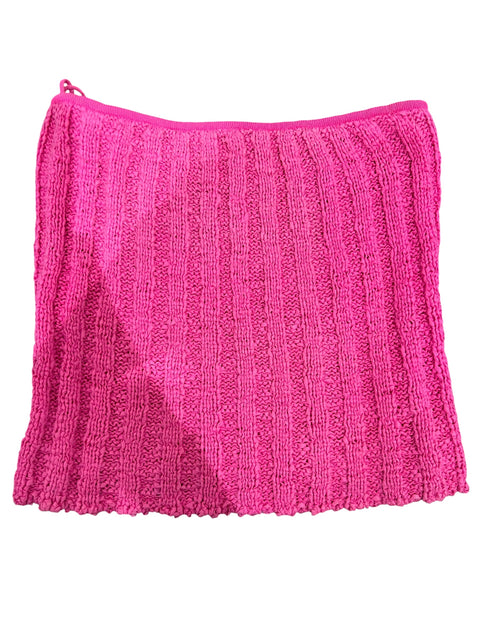 Cavalli Jeans Pink Knit Tub Top
