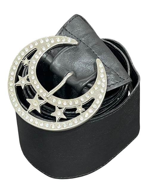 Ungaro Black Moon Strass Belt