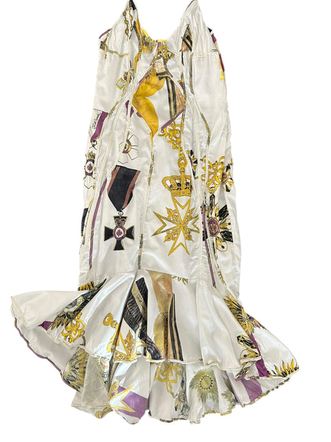 Roberto Cavalli Jewelry Print Dress