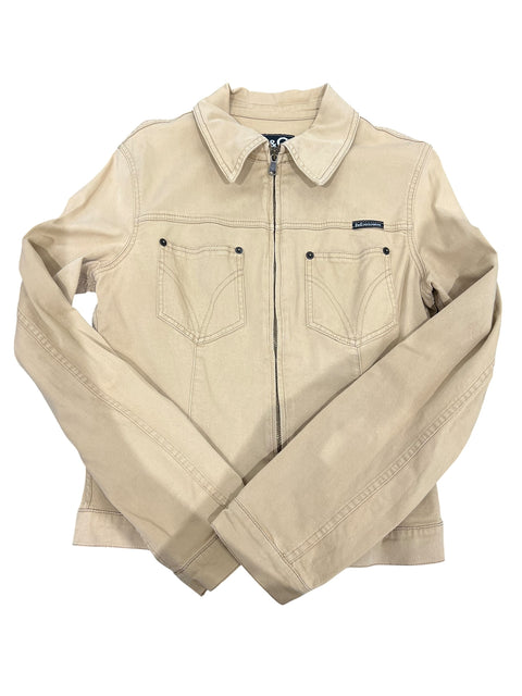 Dolce & Gabbana Beige Pocket Jacket