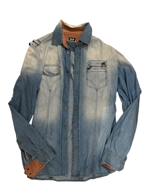 Dolce & Gabbana Faded Denim Shirt