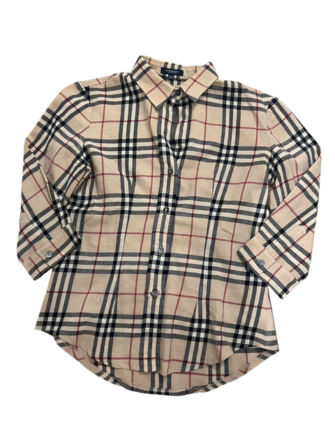 Burberry Tartan Wool Shirt