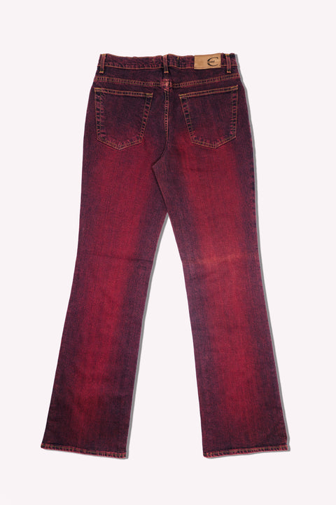 Just Cavalli Burgundry Jeans