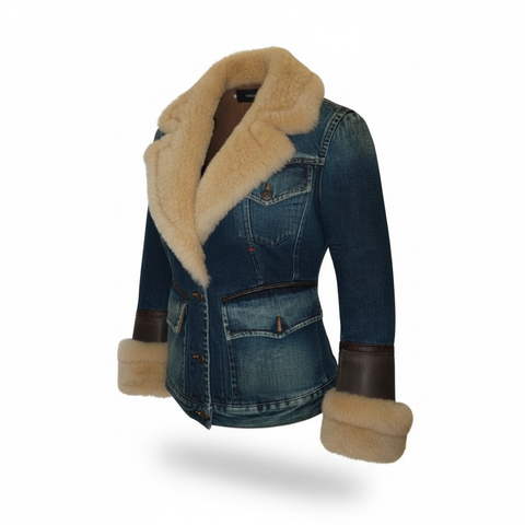 Dsquared2 Jean and Sheep Jacket