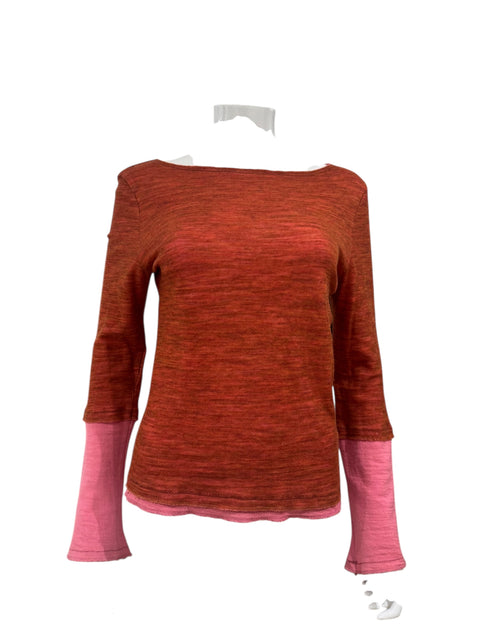 GFF Orange & Pink Long Sleeve
