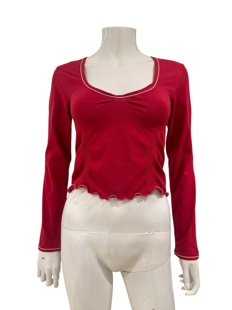 Prada Luna Rossa Red Long Sleeve
