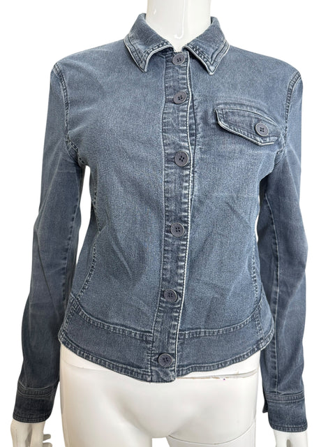 Armani Jeans Blue Jean Jacket