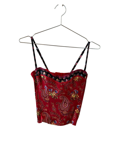 Christian Dior by Galliano AW2002 Red Bandana Bustier ( rdb collection)