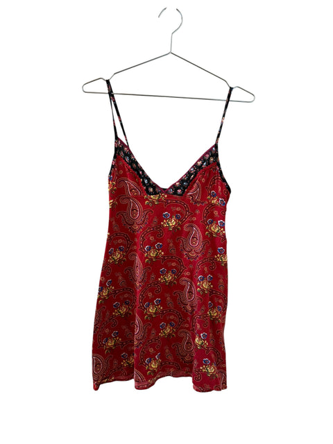 Christian Dior by Galliano AW2002 Red Bandana Mini Dress (rdb collection)