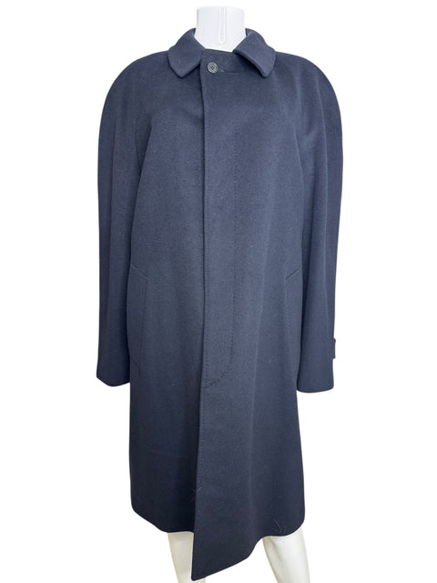 Pierre Cardin Navy Blue Long Caban