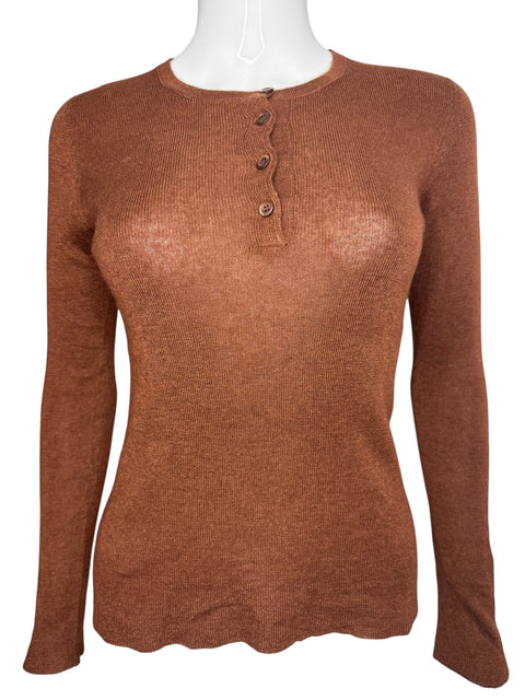 Prada Terracota Cashmere Sweater