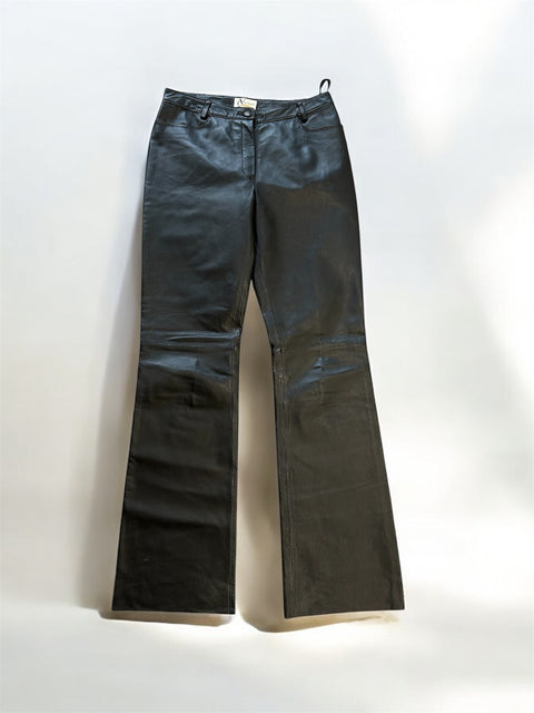 Black Leather Pants
