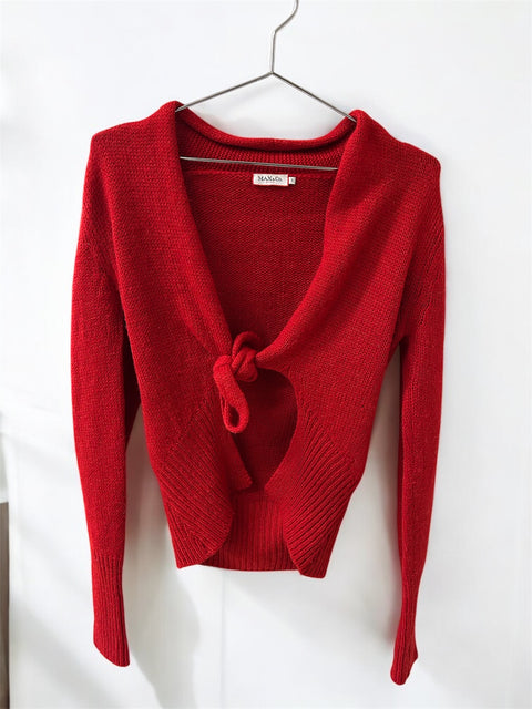 Wool Red Sweater Max&Co