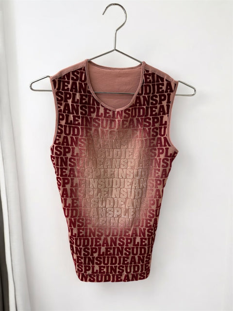 Sleeveless Top Red Plein Sud