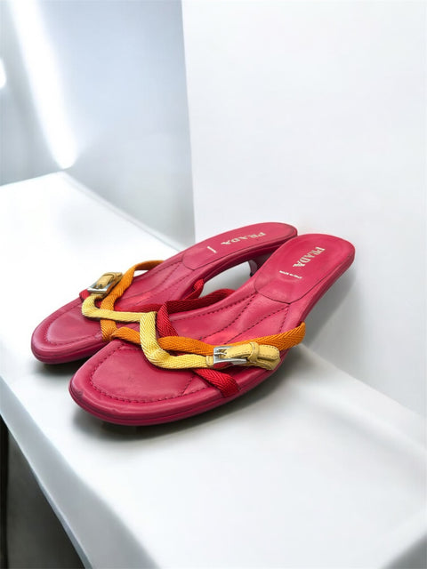 Pink Prada Sandal