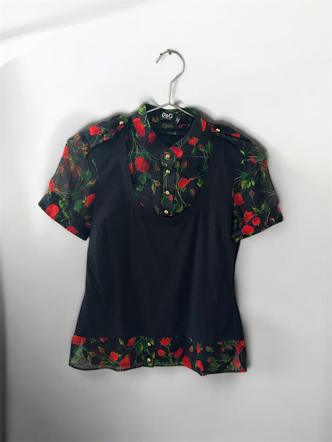 Blouse a Fleur Dolce&Gabanna