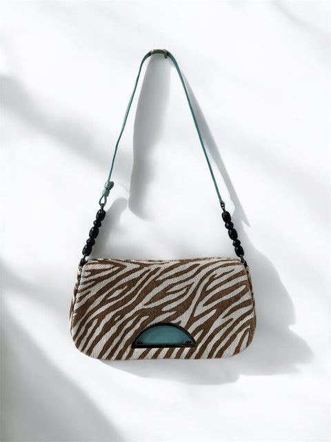 Christian Dior Malice Zebra Print Poney Hair