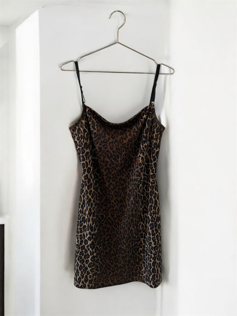 Robe Bustier Leopard Dolce&Gabanna