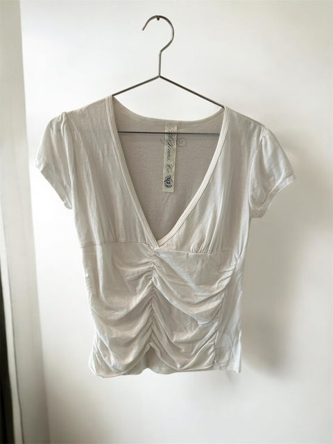 Lhs Jeans white t-shirt