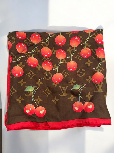 Foulard Louis Vuitton Cerise