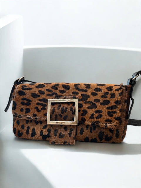 Sac Pochette Leopard