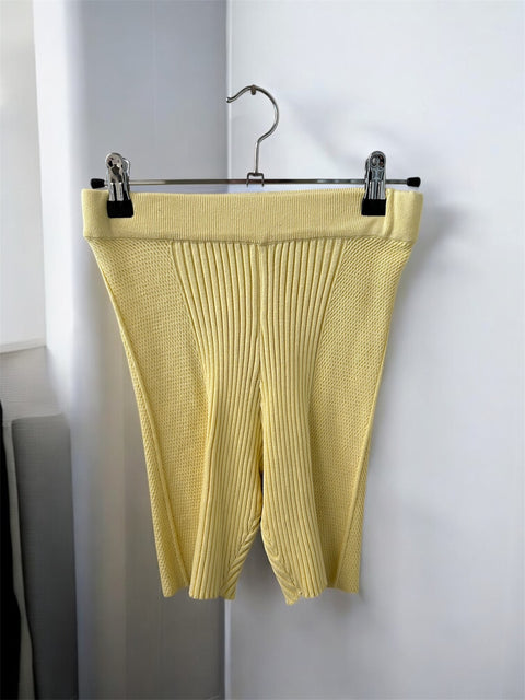 Yellow Cycliste Côtelé