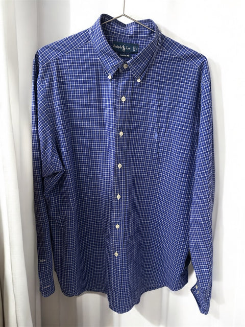 Ralph Laurent Chemise Bleu