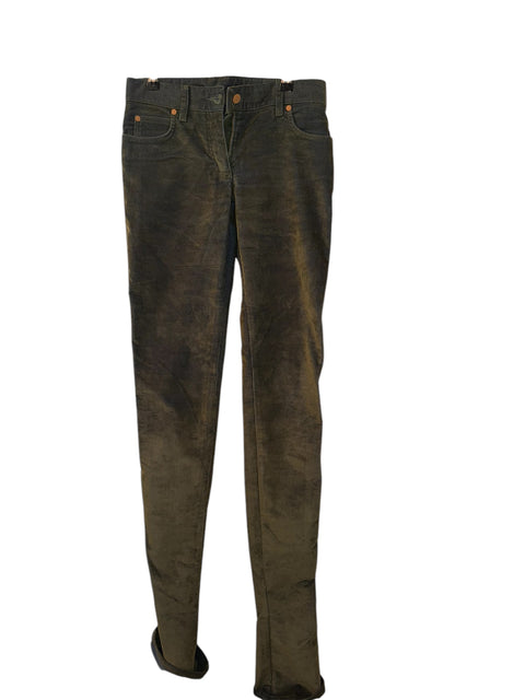 Jean Paul Gaultier Côtelé kaki Pants