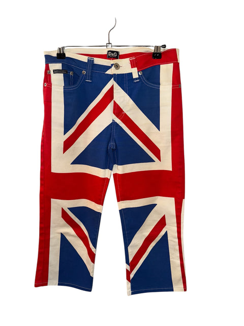Dolce&Gabanna England Print Capri
