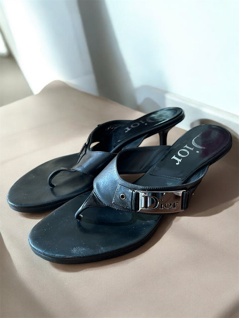Dior Sandale Noir T.38