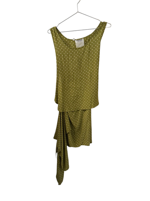 Aspesi Basic Dot Green Dress