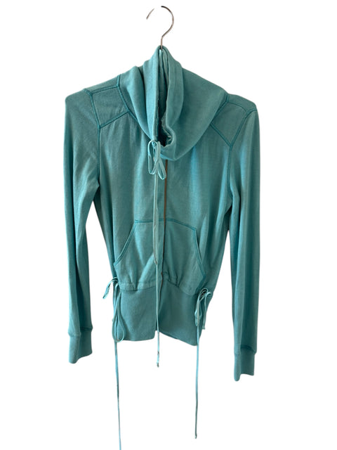 Valentino Turquoise Zip Up