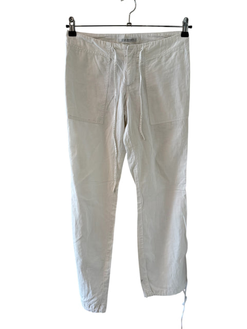 Chicoree White Cotton Pants
