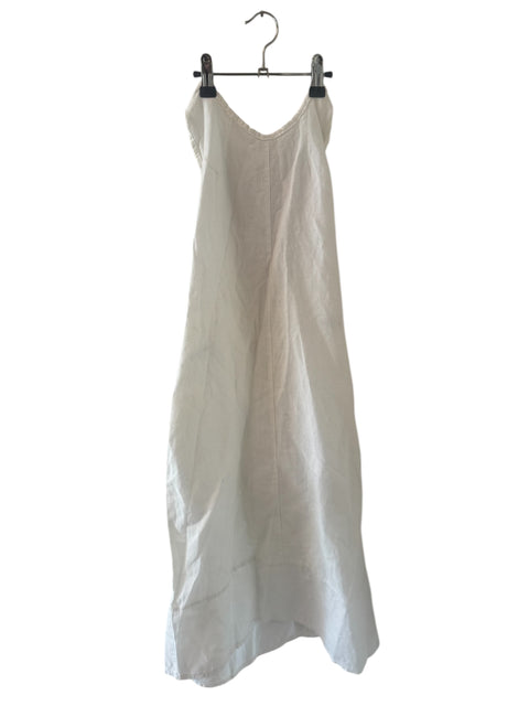 Vintage Lin White Dress